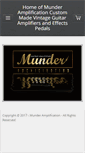 Mobile Screenshot of munderamps.com