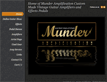 Tablet Screenshot of munderamps.com